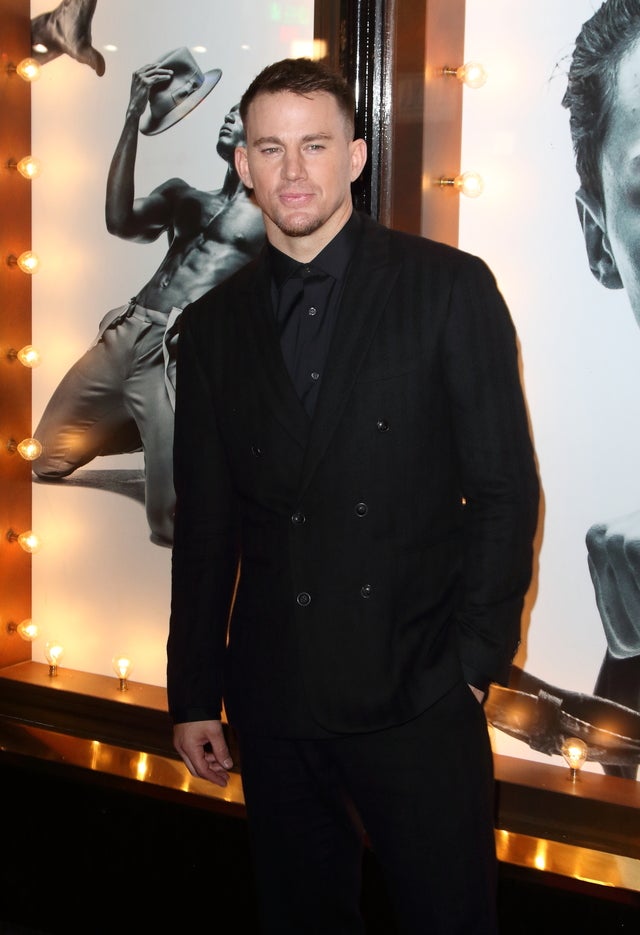 Channing Tatum at the Magic Mike Live Press Night 