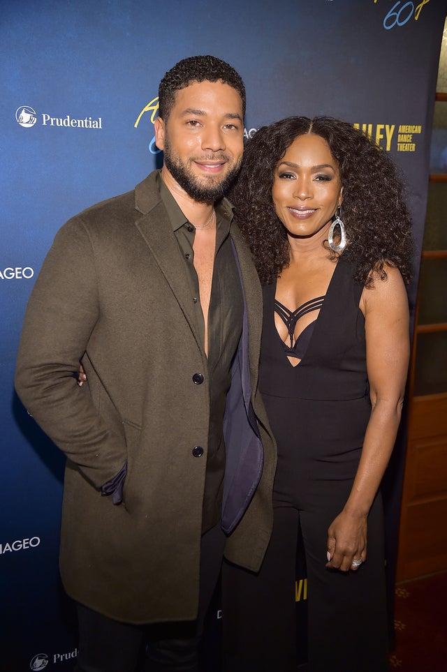 Jussie Smollett and Angela Bassett