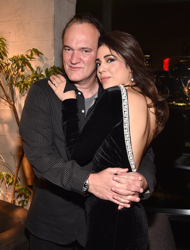 Quentin Tarantino and Daniella Pick in April 2017