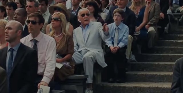 Stan Lee in spiderman2