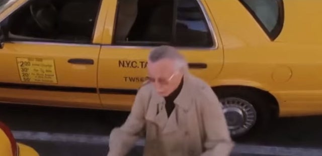 Stan Lee in spiderman2