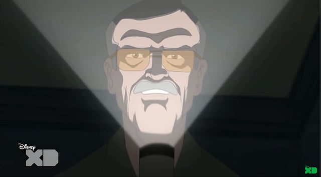 Stan Lee in ultimate spiderman