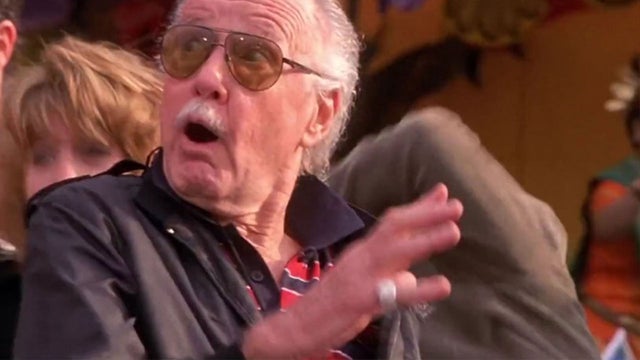 Stan Lee in spider-man