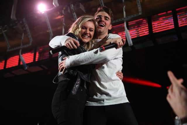 Kelsea Ballerini and The Chainsmokers in Vegas