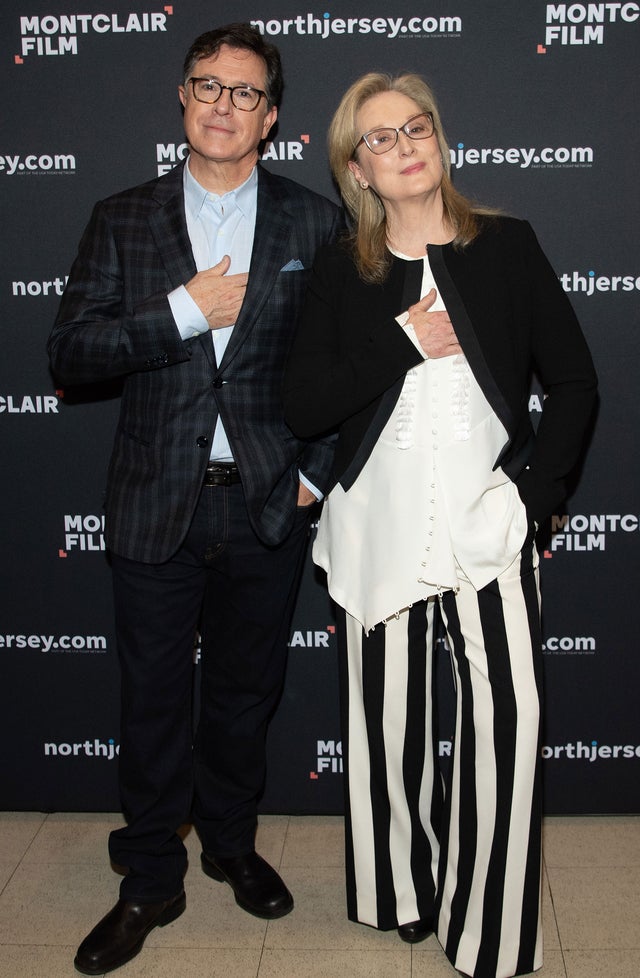 Stephen Colbert & Meryl Streep at An Evening With Stephen Colbert & Meryl Streep