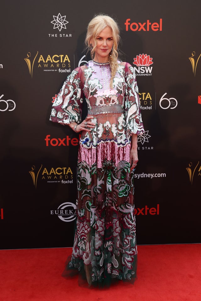 Nicole Kidman at the 2018 AACTA Awards