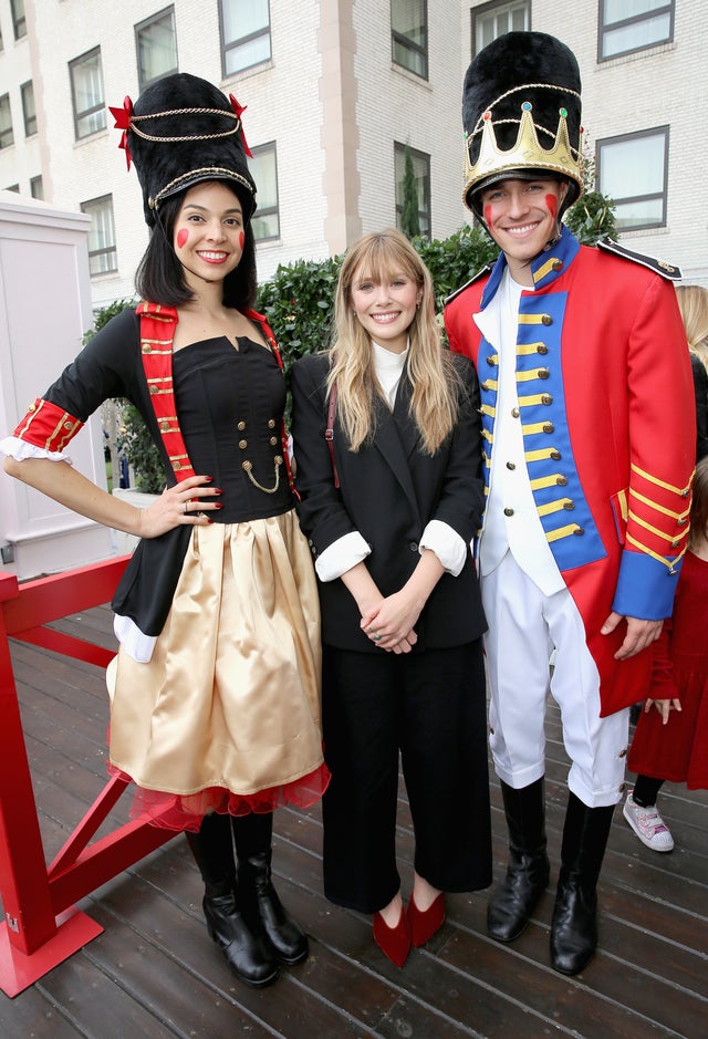 Elizabeth Olsen at the Brooks Brothers and St Jude Children's Research Hospital Annual Holiday Celebration 