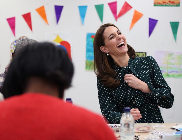 Kate Middleton at Evelina London Children's Hospital