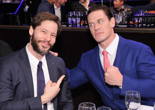 Ike Barinholtz and John Cena at SI 2018 Sportsperson of the Year Awards