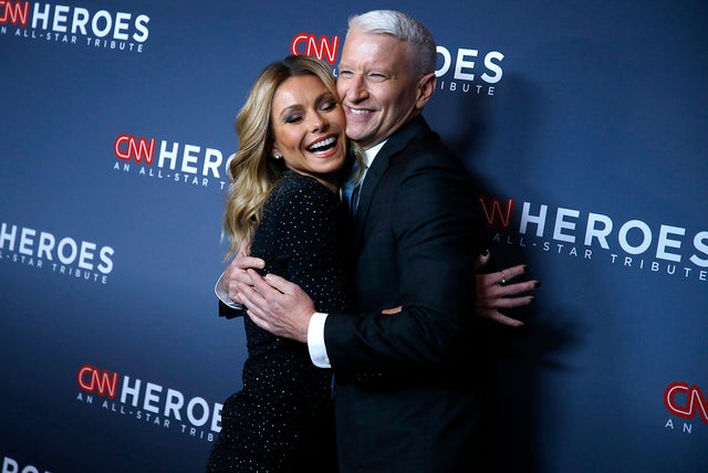 Kelly Ripa and Anderson Cooper at 12th Annual CNN Heroes: An All-Star Tribute 