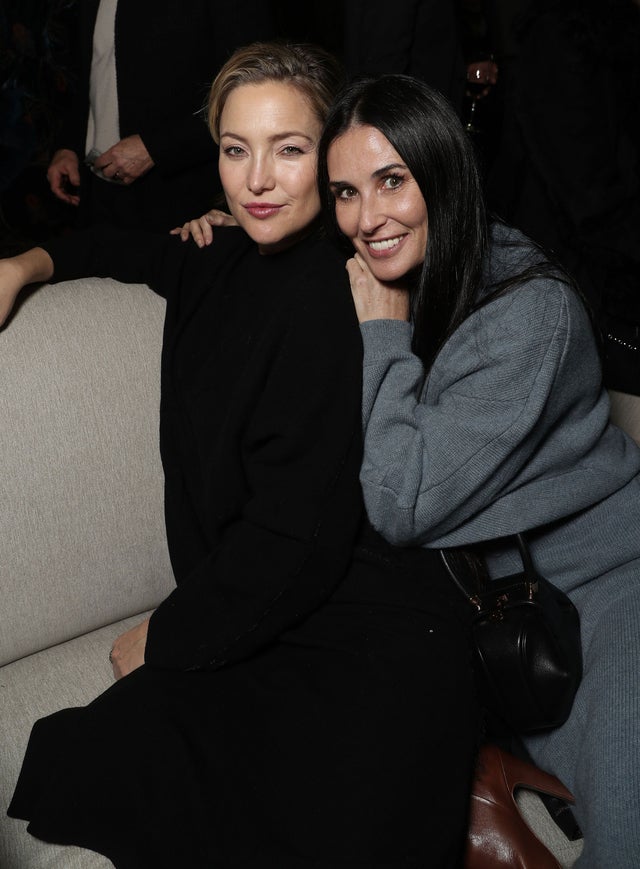 Kate Hudson and Demi Moore at Amazon Studios Holiday Party