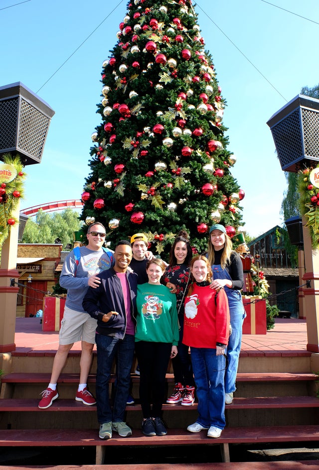 'Crazy Ex-Girlfriend' Cast at Knott's Merry Farm