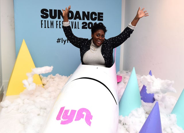 Danielle Brooks at sundance with lyft