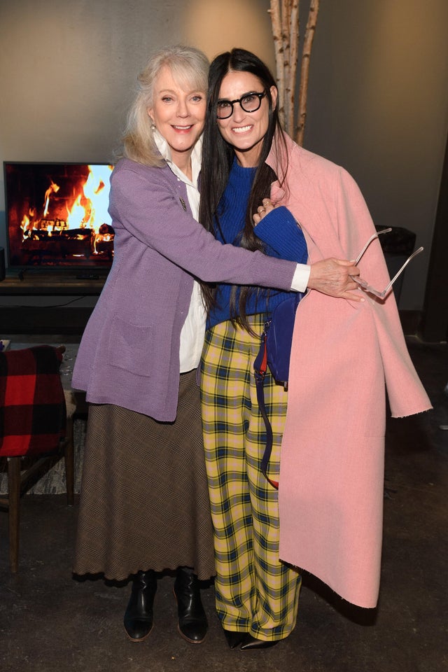 Blythe Danner and Demi Moore at 2019 sundance