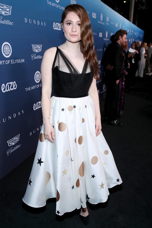 Emma Kenney at art of Elysium gala