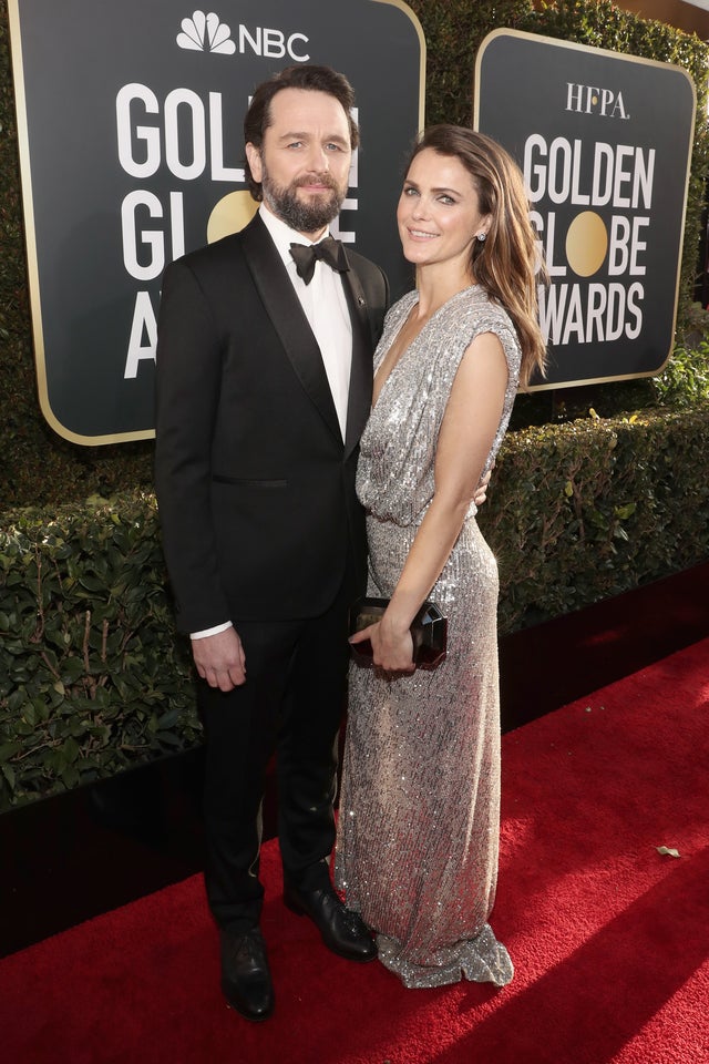 Matthew Rhys and Keri Russell at 2019 golden globes