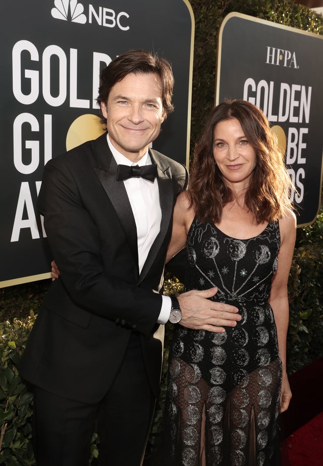 Jason Bateman and Amanda Anka at the 76th Annual Golden Globe Awards 