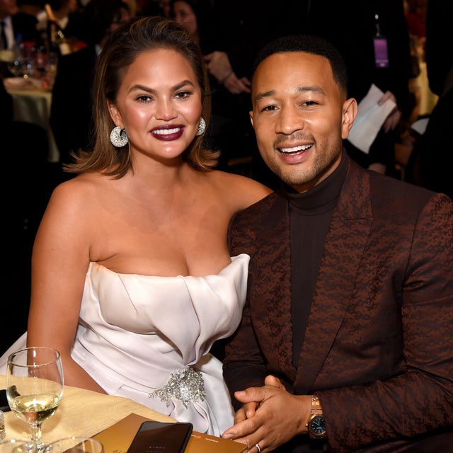 Chrissy Teigen and John Legend at 2019 critics choice awards