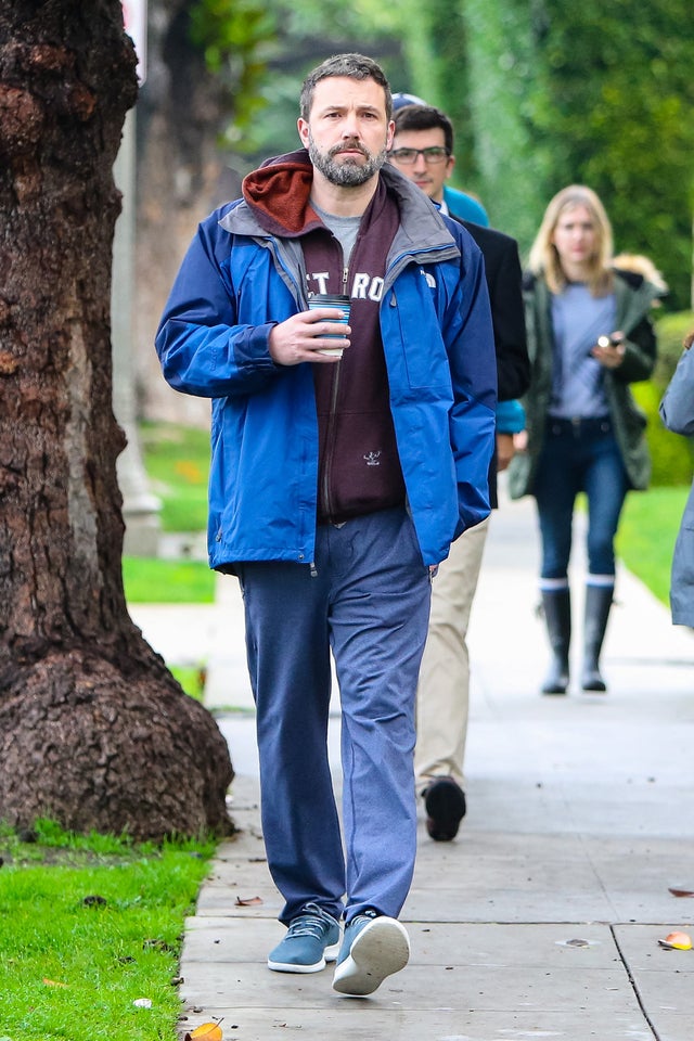 Ben Affleck walking in LA