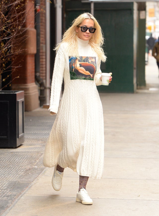 Rita Ora in January 2018 in NYC