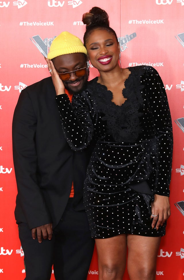 will.i.am and Jennifer Hudson at the voice uk 2019 launch