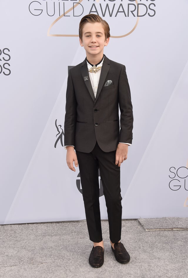 Parker Bates at 2019 sag awards