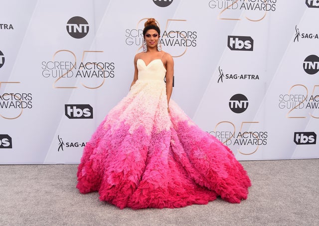 D.J. 'Shangela' Pierce at 2019 sag awards