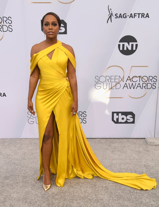 Aja Naomi King at the 25th Annual Screen Actors Guild Awards