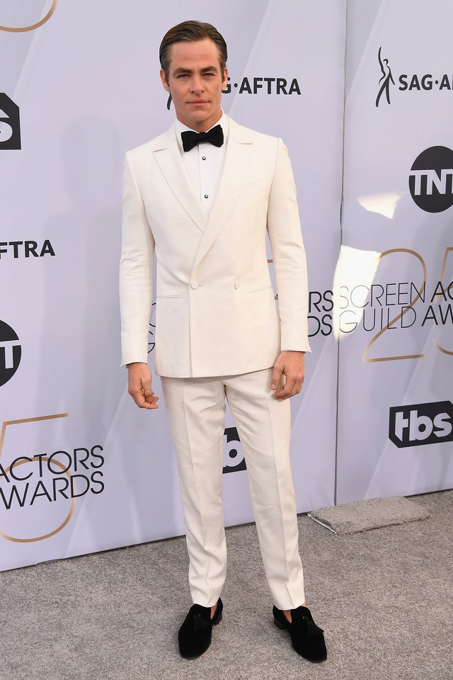 Chris Pine at 2019 sag awards