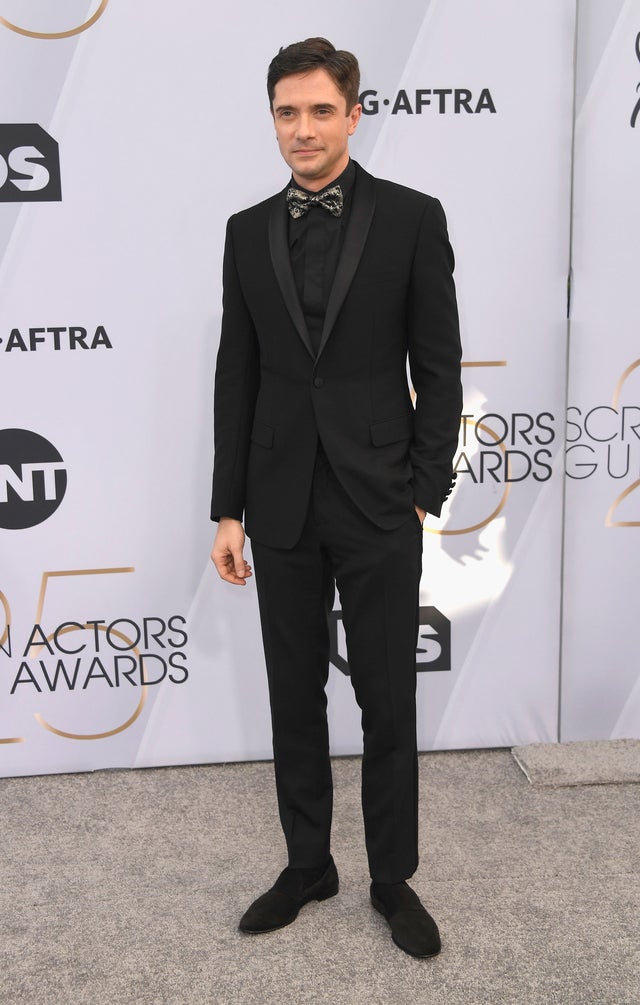 Topher Grace at 2019 sag awards