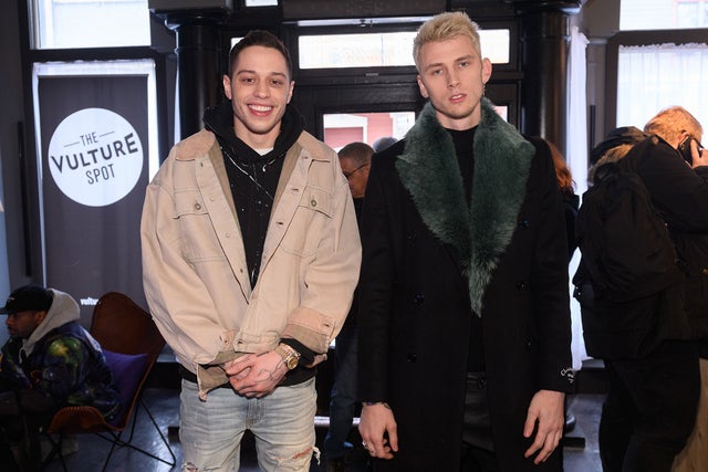 Pete Davidson and Machine Gun Kelly at sundance 2019