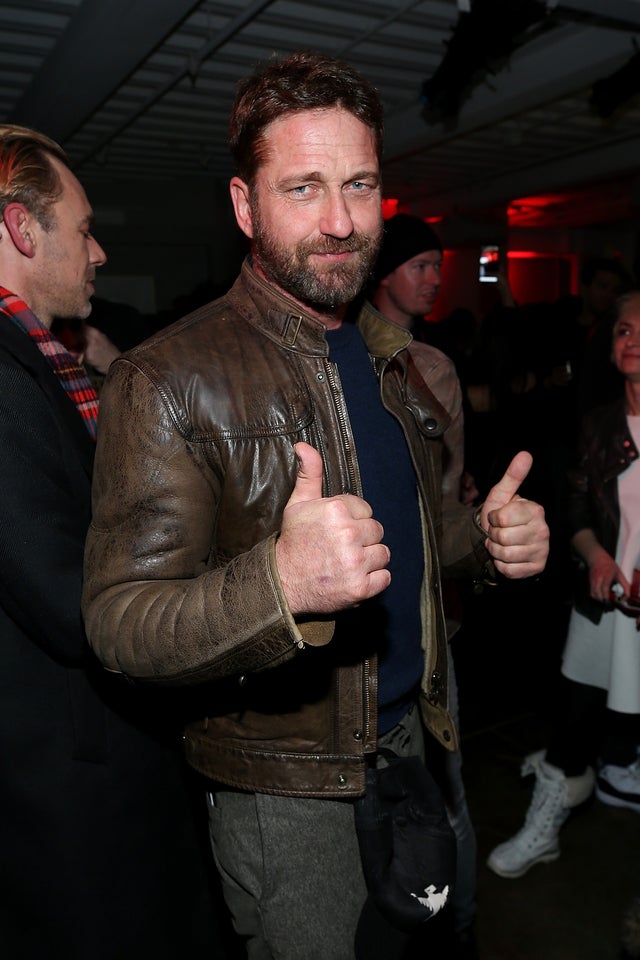 Gerard Butler at sundance 2019