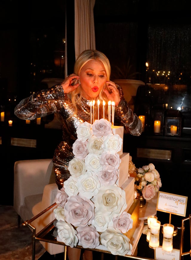 Christie Brinkley birthday cake