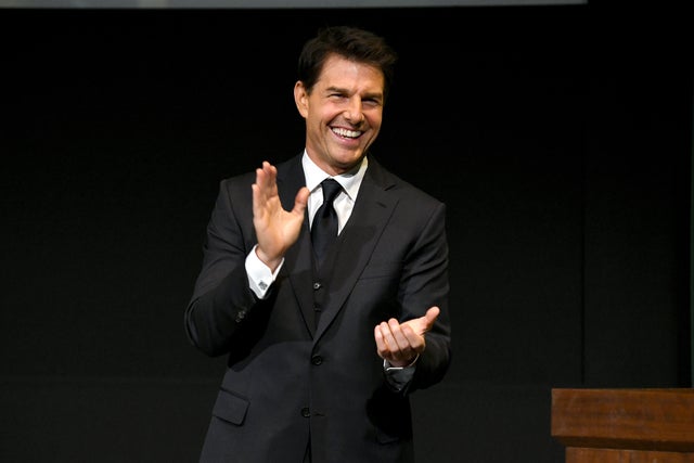 Tom Cruise at 10th annual lumiere awards