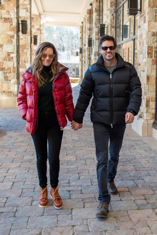 Hilary Swank and husband at sundance 2019