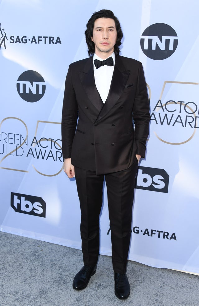 Adam Driver at 2019 sag awards 