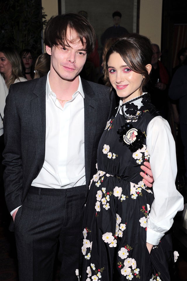 Charlie Heaton and Natalia Dyer at Sundance 2019