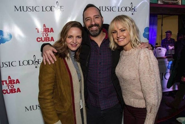 Jordana Spiro, Tony Hale and Malin Akerman