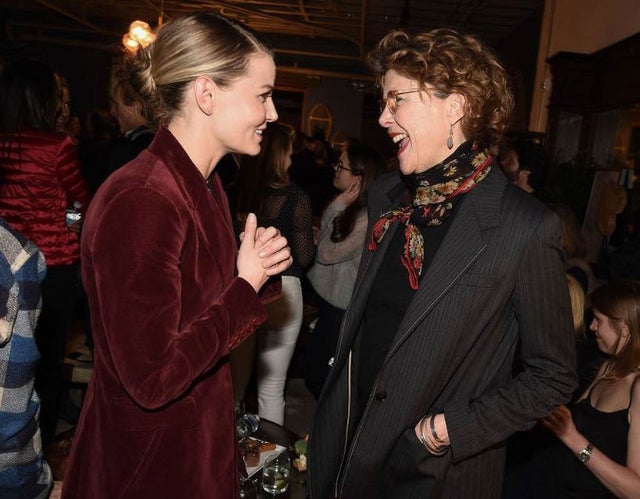 Jennifer Morrison and Annette Bening at sundance 2019