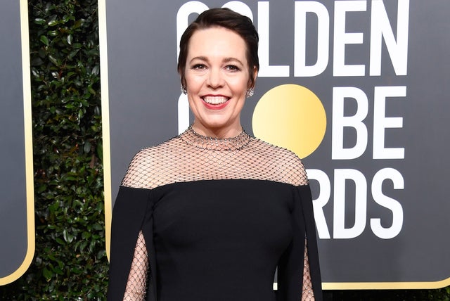 Olivia Colman at 2019 golden globes