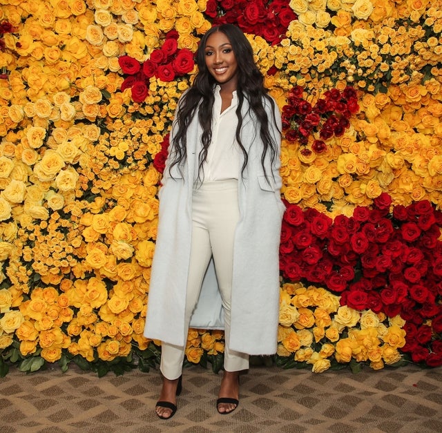 Isan Elba at Golden Globes 2019 luncheon