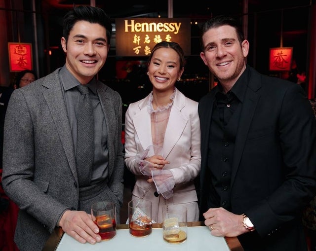 Henry Golding, Jamie Chung and Bryan Greenberg