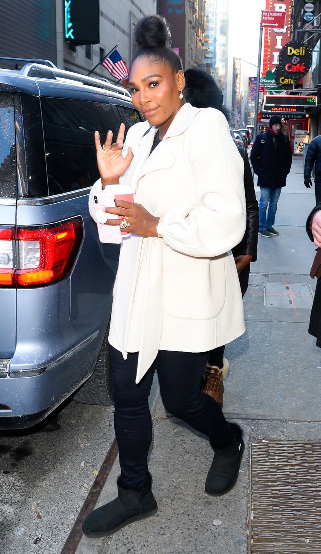 Serena Williams at gma