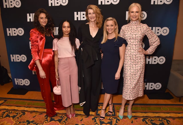 Shailene Woodley, Zoe Kravitz, Laura Dern, Reese Witherspoon and Nicole Kidman 