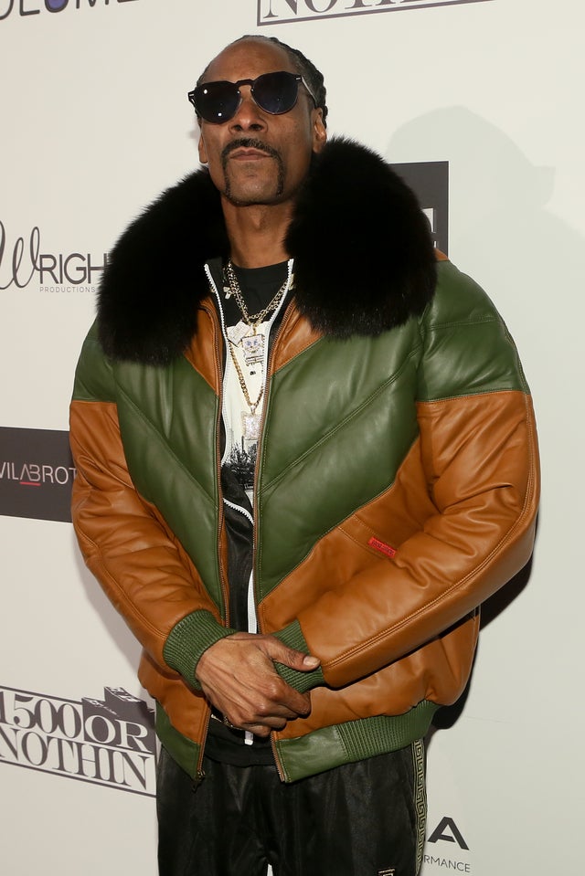 Snoop Dogg at pre-grammy party