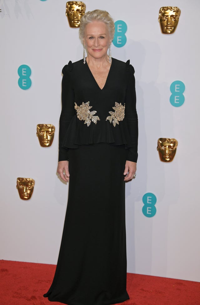 Glenn Close at 2019 baftas