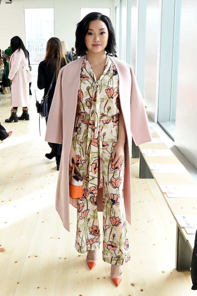 Lana Condor at NYFW