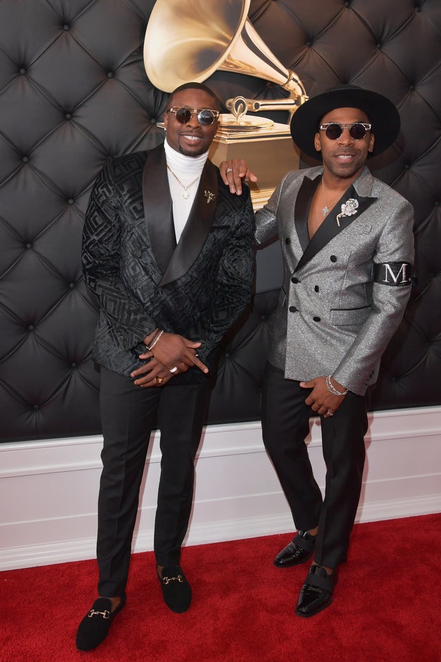 Harmony Samuels and Major at 2019 grammys