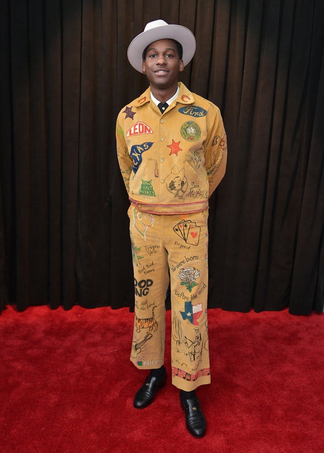 Leon Bridges at the 61st Annual GRAMMY Awards