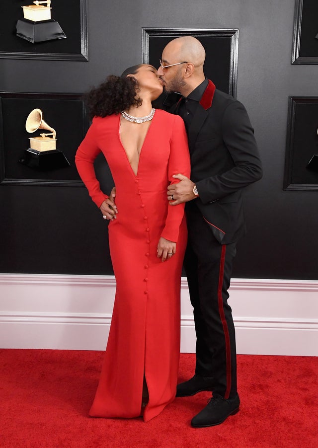 Alicia Keys and Swizz Beatz at 2019 grammys